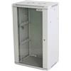 Intellinet Armadio Rack 19'' a muro 20 unità sezione unica prof. 450mm Grigio