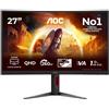 AOC CQ27G4Z2 MONITOR CURVO 27" FAST VA DUAL FRAME QHD 260HZ / HD 400HZ 1MS 2*HDM