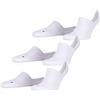 FALKE unisex adulto Cool Kick Invisible 3-Pack calzini fantasmini | con suola ultraleggera in feltro