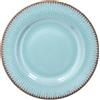 Tognana Althea Aquamarine Piatto Dessert in Stoneware Ø20xH2 cm - Piattino Elegante in Gres per Dolci e Frutta