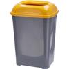 Ad Trend Contenitore per Raccolta Differenziata in Plastica 50 Litri 42x32xH62 cm - Pattumiera per Rifiuti e Riciclo per Casa e Ufficio