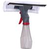Dirt Devil Pulitore per finestre 3 in 1 con funzione spray - Pulitore per finestre, panno di pulizia e contenitore - 240 ML - Grigio/Rosso