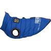Trixie Cappotto Cane Vestiti Animali - Giacca Cappotto Gilet con imbracatura Cane Grande Piccolo Medio Cani Accessori Mantello Imbracatura Saint-Malo Taglia XS 30 cm Blu