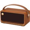 Merkloos Altoparlante Bluetooth portatile - 40W RMS - Hi-Res 24bit/96kHz - Marrone - Batteria fino a 19 ore - Per picnic e campeggio