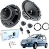 Focal Kit 4 Casse Altoparlanti Focal Ase 165 Posteriori per Fiat Panda 169 dal 2003
