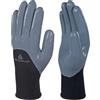 Deltaplus Guanti per protezione meccanica VE715GR - maglia/nitrile - 08 - grigio - Deltaplus