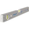 Rurmec Livella a bolla Rurmec LR 800 in alluminio a profilo rettangolare con nervature, 40-120cm