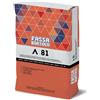 Fassa Bortolo Rasante adesivo Fassa A81 bianco per blocchi in cemento cellulare espanso (Sacco da 25 Kg e 5 sacchi da 5 Kg), 25