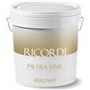 Fassa Bortolo Stucco Fassa RICORDI PIETRA FINE bianco (Secchio da 2,5 e 20 Kg), 2,5