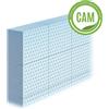 Fassa Bortolo Lastra Fassa Basetherm per zoccolatura in EPS stampato 50x100 cm spessore 12 cm (Confezione da 6 lastre pari a 3 mq)