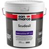 San Marco Rivestimento murale autopulente San Marco ScudoSIL effetto compatto Grana 1,5 (Secchio 25Kg)