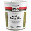 San Marco Pittura minerale Antica Calce Elite traspirante San Marco per esterni ed interni (Secchio da 4Lt o 14 Litri), 4 litri