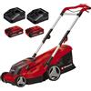 Einhell Tagliaerba rasaerba a batteria Einhell Rasarro 36/36 con 2 batterie 3.0Ah e 2 caricabatterie
