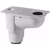 Dakota Pozzetto eco pluviale Dakota 235x125x220 grigio per deflusso verticale acqua
