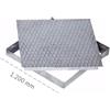 Dakota Chiusino a scomparsa Dakota 550x750x47mm in acciaio zincato
