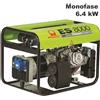 Pramac Generatore di corrente a benzina Pramac ES8000 Monofase 6.4kW con regolatore automatico tensione