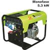 Pramac Generatore di corrente diesel Pramac S6500 Monofase 5.3kW