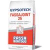 Fassa Bortolo Stucco per cartongesso Fassa Bortolo Fassajoint 2H, lavorazione 2 ore (Sacco da 5,10, 25Kg), 10