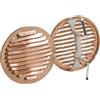 Dakota Griglia di ventilazione universale tonda Dakota Ø180mm in rame, imbocco 120-160mm