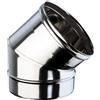 An Camini Gomito 45° DN 80 DN 80 AISI 316L BA