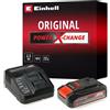 Einhell set ricarica PXC 18V Starter con batteria 2.5Ah e caricabatterie rapido