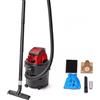 Einhell aspiratore solidi/liquidi a batteria TC-VC 18/15 Li-Solo aspirazione 80mbar, serbatoio 15lt