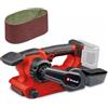 Einhell levigatrice a nastro a batteria TP-BS 18/457 Li BL-Solo superficie levigatura 126x75mm