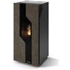 CS Thermos Stufa Sirmione 9 Stagna CS Thermos a pellet, Pietra Umbra, a fumi posteriore/superiore, 10,1kW