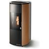 CS Thermos Stufa Arianna 12 Stagna CS Thermos a pellet, Metallo Bronzo, a fumi posteriore/superiore, 13,2kW