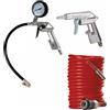 Einhell set 3 accessori per aria compressa, pressione 0-8bar