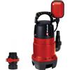 Einhell pompa per acque scure GC-DP 7835 altezza consegna 8mt, portata 15700 l/h