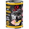 ALPHA SPIRIT DOG ADULT CONIGLIO & BANANA 400 GR.