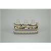 Crazy Animal Art SET BARATTOLI IN VETRO CON CESTO 3 PZ.