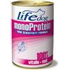 LIFE PET CARE LIFE DOG MONOPROTEIN 100% VITELLO 400 GR.