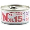 Natural Line NATURAL CODE XL15 POLLO & AGNELLO 170 GR.