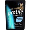 PROLIFE CAT STERILISED GRAIN FREE SENSITIVE PESCE BIANCO 85 GR.