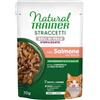 TRAINER NATURAL TRAINER CAT ADULT STRACCETTI STERILIZED BOLI DI PELO SALMONE 70 GR.