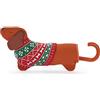 Balvi ombrello Teckel Christmas cane marrone con custodia neoprene nylon 28342