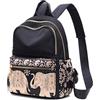 Foino Zaino Donna Borsa a Tracolla Grande Capacità Zaini Casuale Multitasche Borsa a Mano Leggero Borsa Portatile per Scuola Viaggio Lavoro