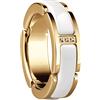 BERING FASHIONRING - Anello, con Zirconia cubica, Placcato Oro
