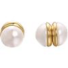 Vogem Orecchini magnetici con perle da donna, 10 mm, per ragazze, senza fori, magnetici, orecchini alla moda