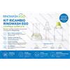 Air Liquide Rinowash Ego Kit Ricambio Campana Completa per Doccia Nasale e Aerosol