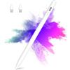 aMZCaSE Penna per Tablet Android Universale,Compatibile con Samsung/Huawei/Tablet/Phone,Penna Capacitiva con 2 Punte di Ricambio(Bianco)