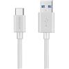 MaGeek® Cavo USB Tipo-C a USB 3.0 (1,8m) extra lungo per Samsung Galaxy S9+,S9, S8, S8+, Nexus 6P, LG G6, New MacBook, Google Pixel XL, Huawei P9 P10 e più (Bianca)