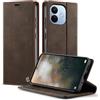 owlhold Cover per Xiaomi Redmi Note 17 Pro 5G Premium Pelle PU Portafoglio Flip Libro [Antiurto] [Blocco RFID] [Cavalletto] [Carta Fessura] Custodia per Xiaomi Redmi Note 17 Pro 5G - Caffè scuro