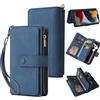 GoodcAcy Cover per Huawei P30 Pro Flip Wallet Case, Flip Caso in PU Pelle Premium Portafoglio Custodia [Kickstand] [15 Slot per Schede] [Chiusura Magnetica]-Blu