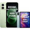 Xiaomi Redmi Note 17 Pro Max 5G 8+512G verde con verde Pad 2 WiFi 4+256G | Capacità della batteria da 9210 mAh, IP66/IP68, fotocamera da 50 MP, display AMOLED da 1,5 K da 6,83 pollici