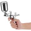 VIFER Pistola per pittura a gravità, mini pistola a spruzzo di vernice professionale 0,5 mm ugello 125 ml strumento di riparazione per auto, mobili, parete