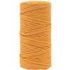 Vaessen Creative Corda per Macramè Giallo Ocra - 3 mm x 100 m - Cotone