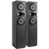 Fenton SHF700B Tower Set Black Coppia di diffusori a colonna passivi 400w picco